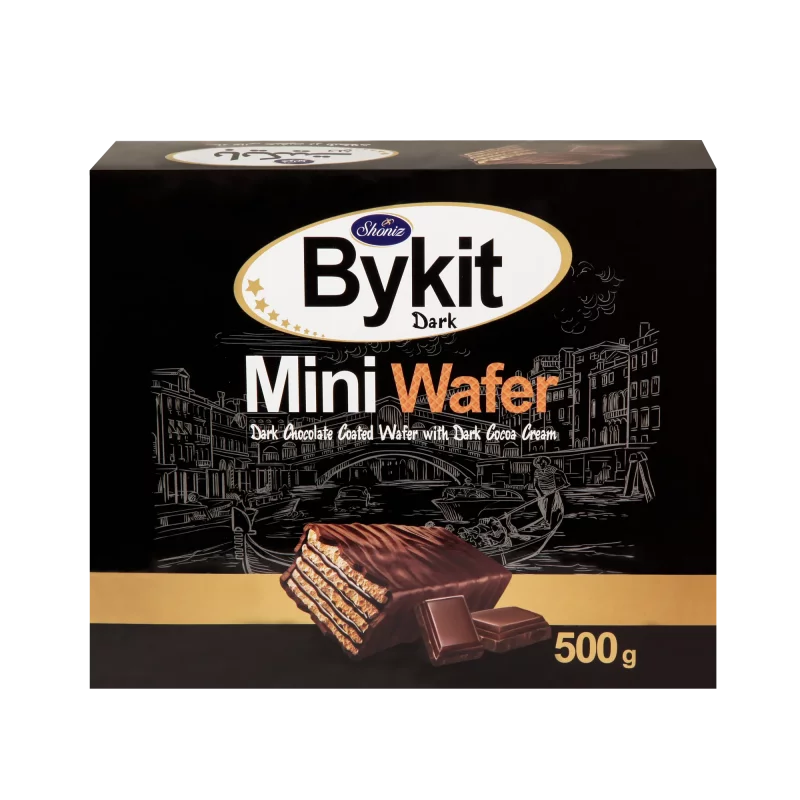 مینی بایکیت شکلاتی تلخ بسته ای 40 عددی شونیز