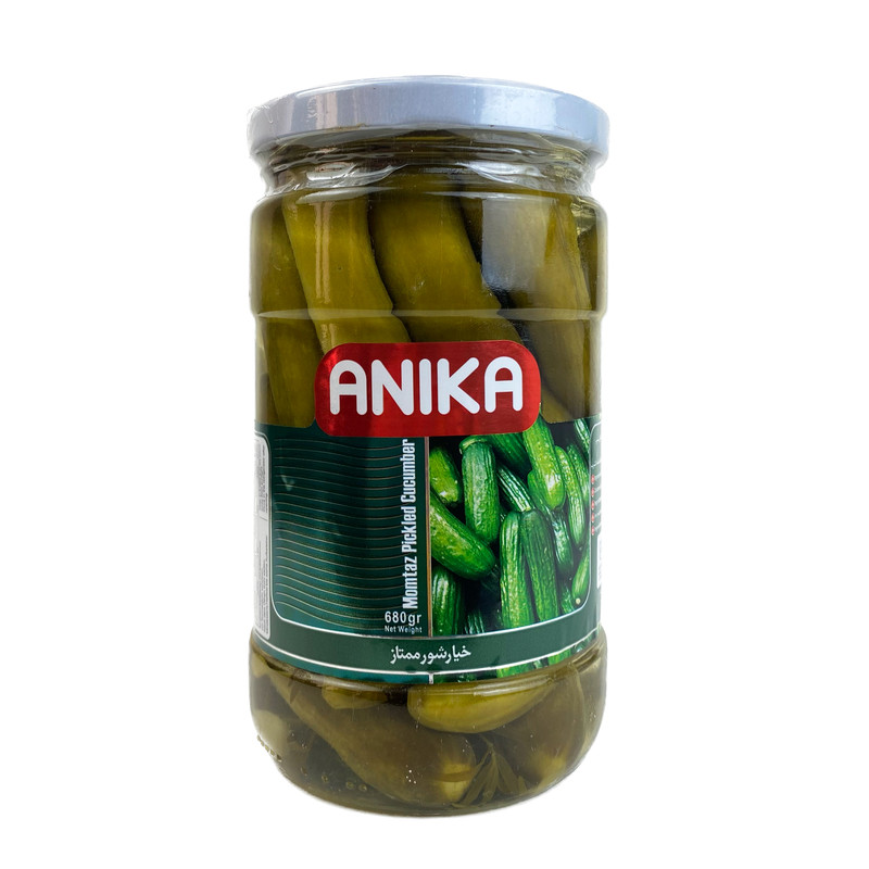خیارشور 700گرم ممتاز آنیکا