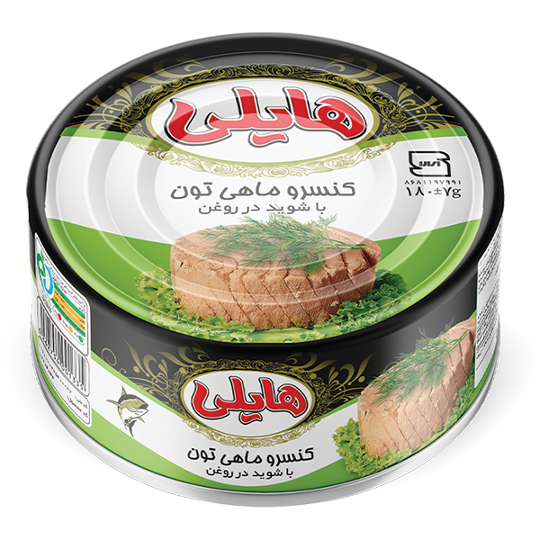 کنسرو ماهی شویدی 180 گرم هایلی