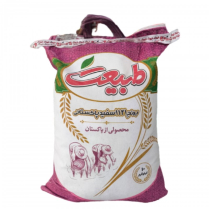 برنج پاکستانی طبیعت دانه بلند 10 کیلو گرم