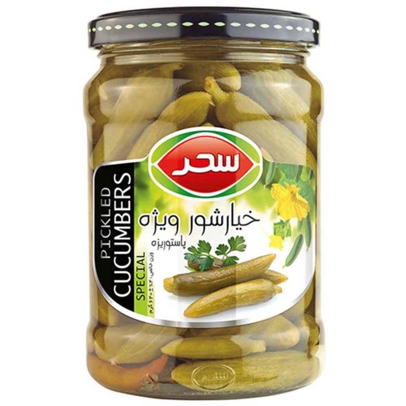 خیارشور ویژه سحر - 640 گرم