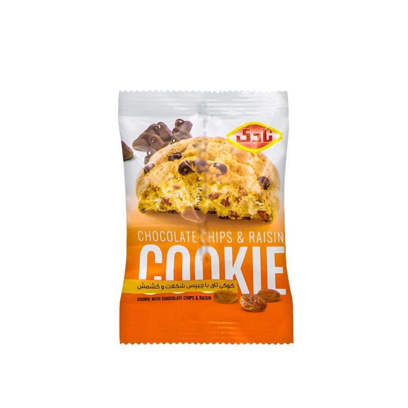 کوکی چیپس شکلات کشمشی نادی