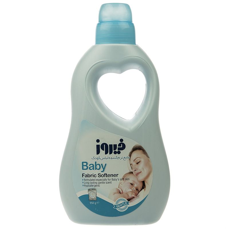 مایع نرم کننده لباس (آبی) فیروز _ 1لیتری