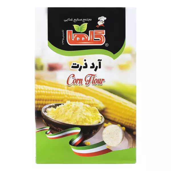 آرد ذرت 200گرم گلها