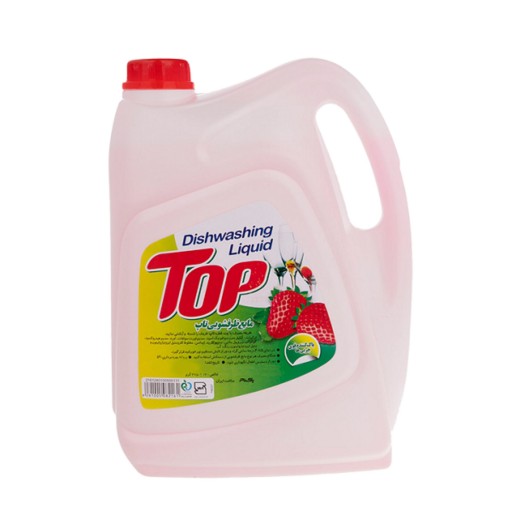 مایع ظرفشویی توت فرنگی تاپ - 4 لیتری