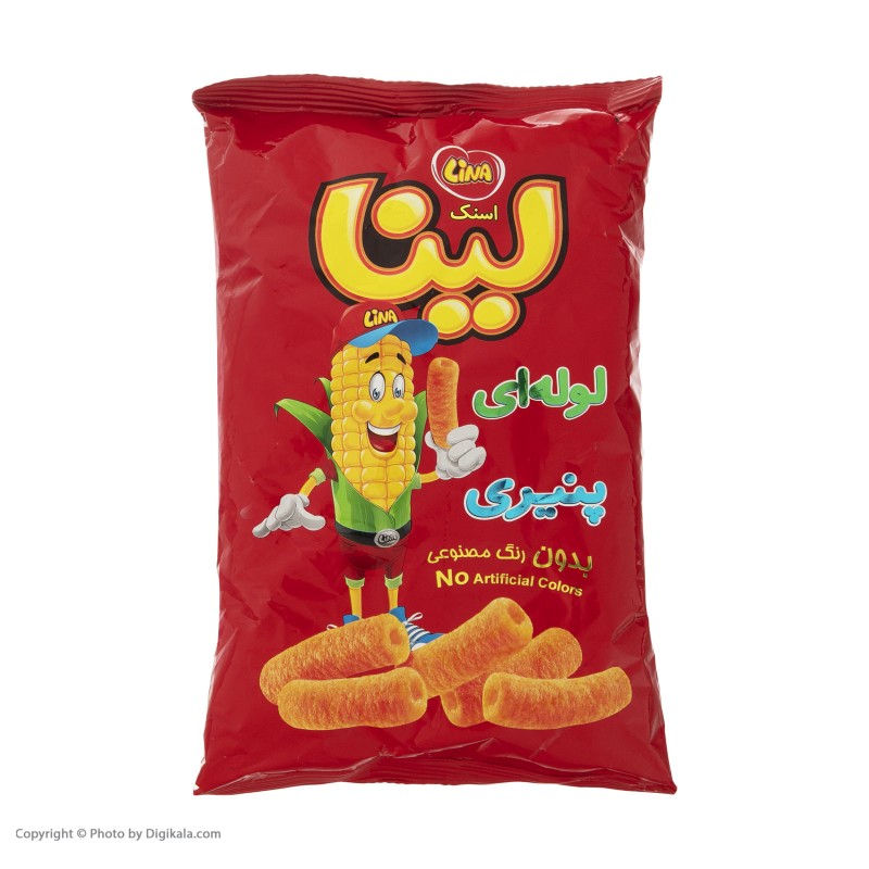 لینا لوله ای پنیری بزرگ