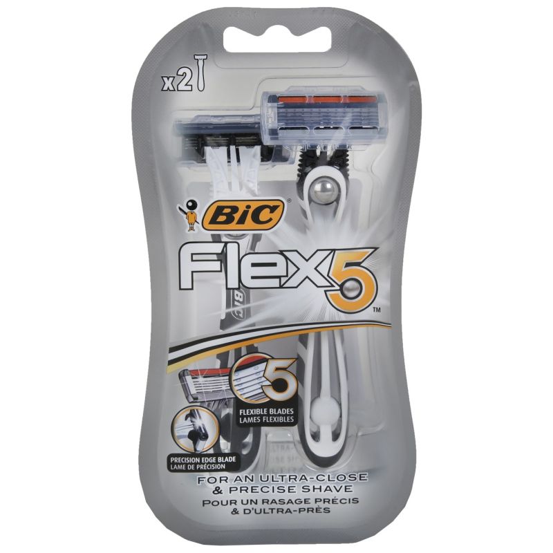 ژیلت  بیک مدل Flex 5 بسته 2 عددی