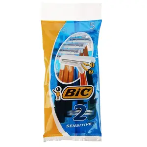 ژیلت بیک مدل 2 Sensitive بسته 5 عددی