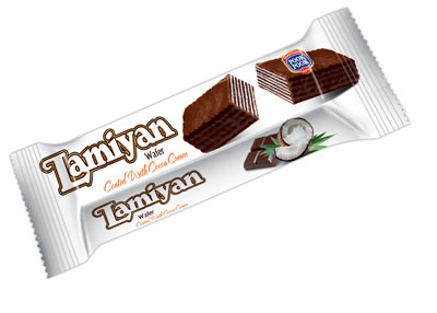 ویفرشکلاتی پوک پوک