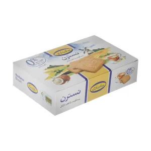 بیسکویت نسترن گرجی بدون شکر باطعم نارگیل