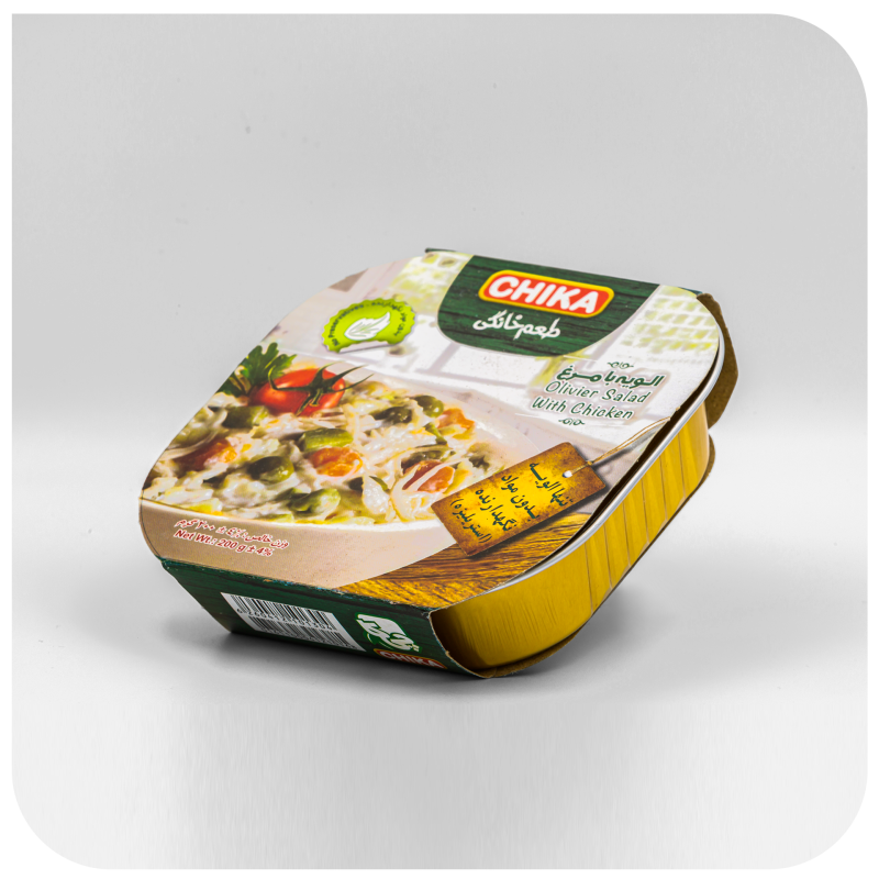 سالاد الویه مرغ چیکا