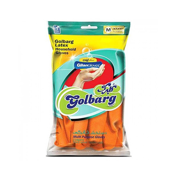 دستکش خانگی ساق کوتاه سایز مدیم گلبرگ