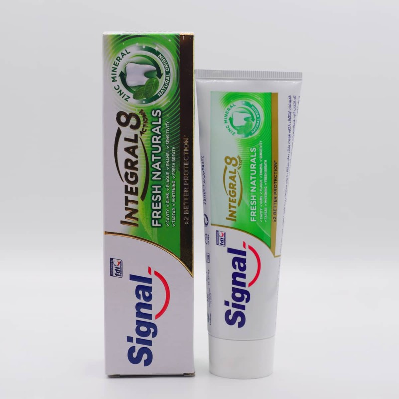 خمیر دندان انتگرال 8 کاره طراوت بخش سیگنال