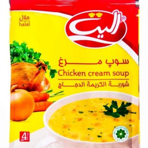 سوپ مرغ الیت