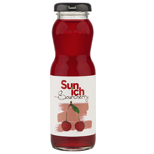 نکتار آلبالو شیشه ای سن ایچ - 200 سی سی