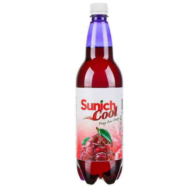 نوشیدنی گازدار  آلبالو سن ایچ - 1 لیتری