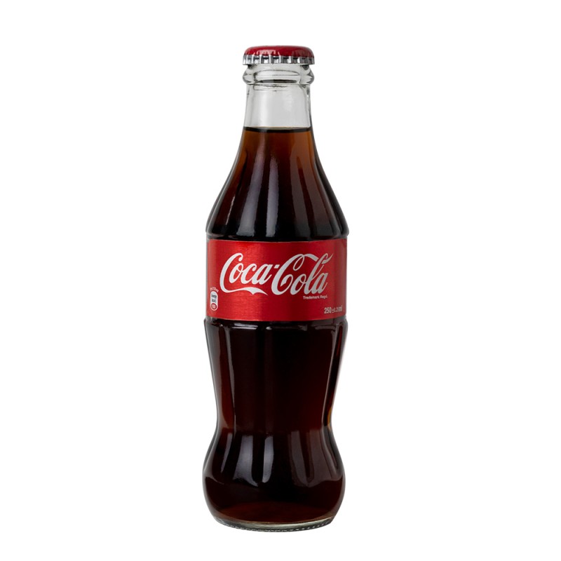 نوشابه شیشه ای کوکاکولا - 250 سی سی