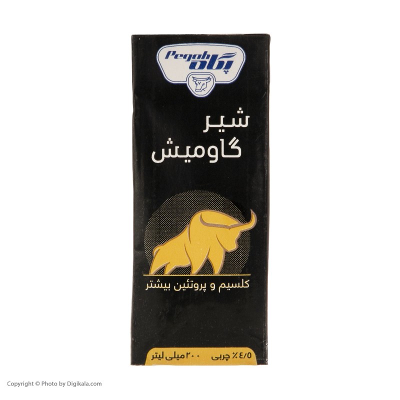 شیر پاکتی گاومیش پگاه - 200 سی سی