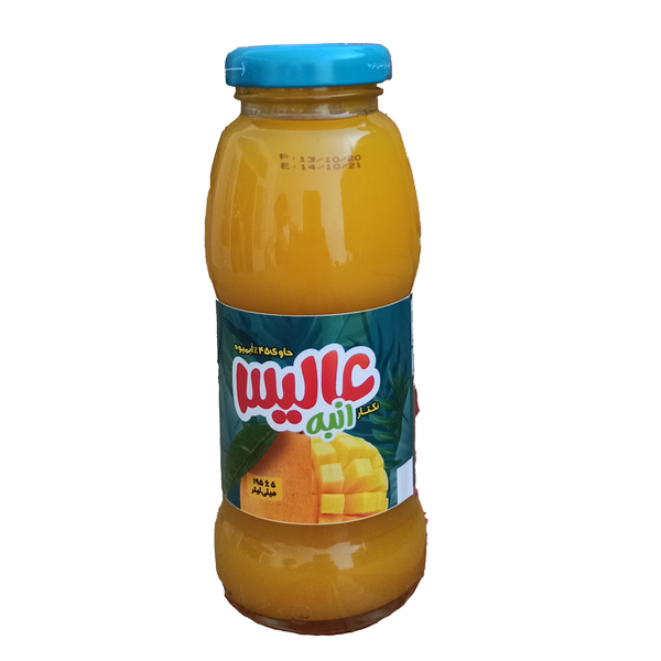 نکتار شیشه ای انبه عالیس - 200 سی سی