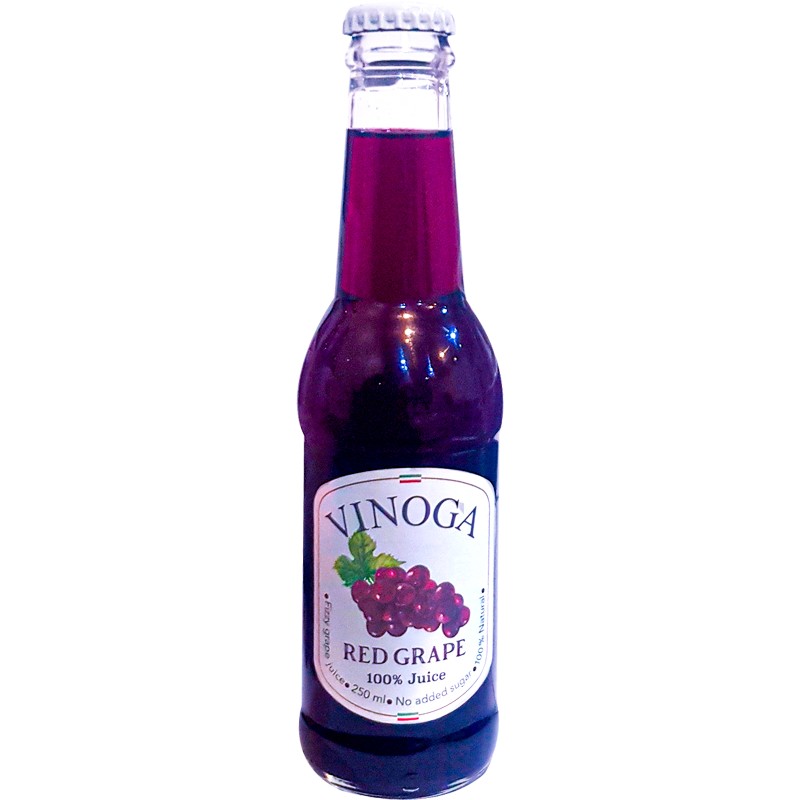 آب انگور قرمز گازدار وینوکا