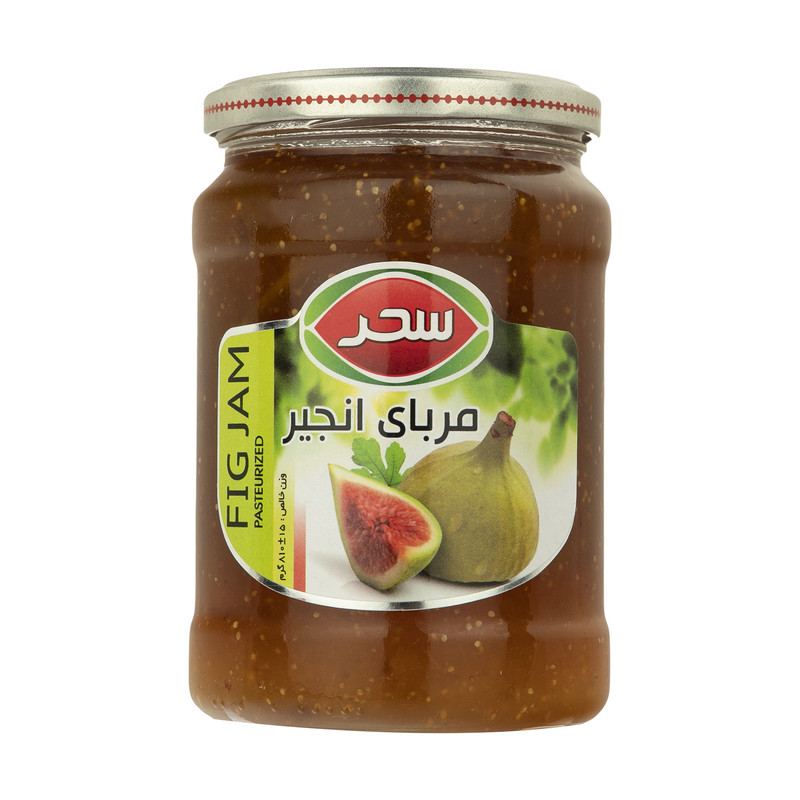 مربای شیشه انجیر سحر - 820 گرم