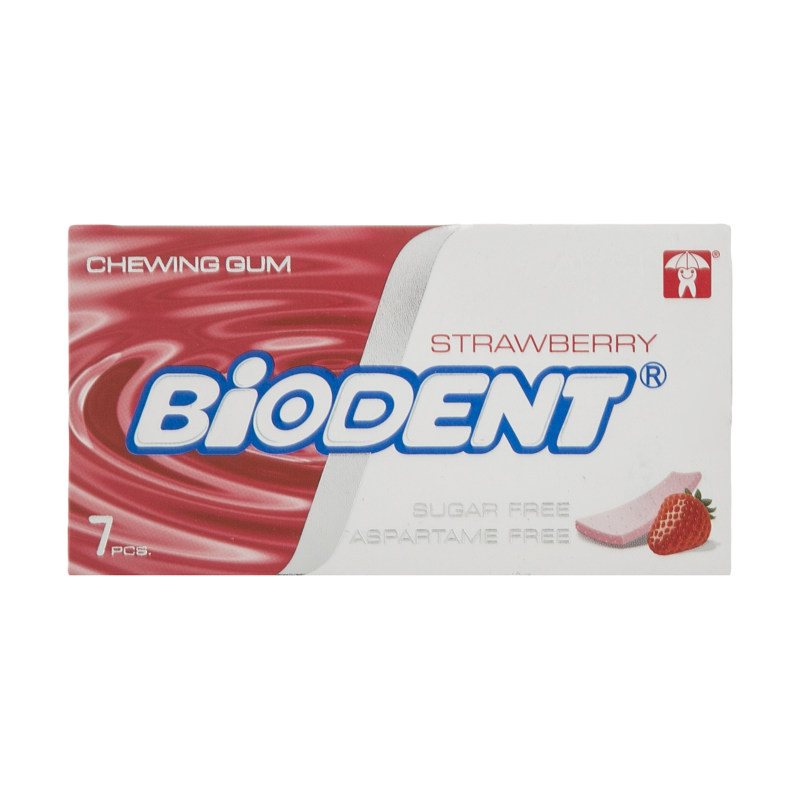 آدامس مینی استیک توت فرنگی بایودنت