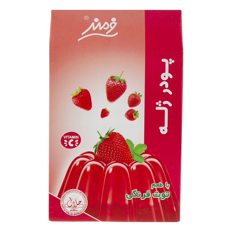 پودر ژله توت فرنگی فرمند