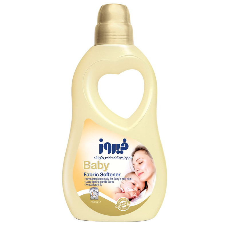 مایع نرم کننده لباس (طلایی) فیروز _ 1لیتری