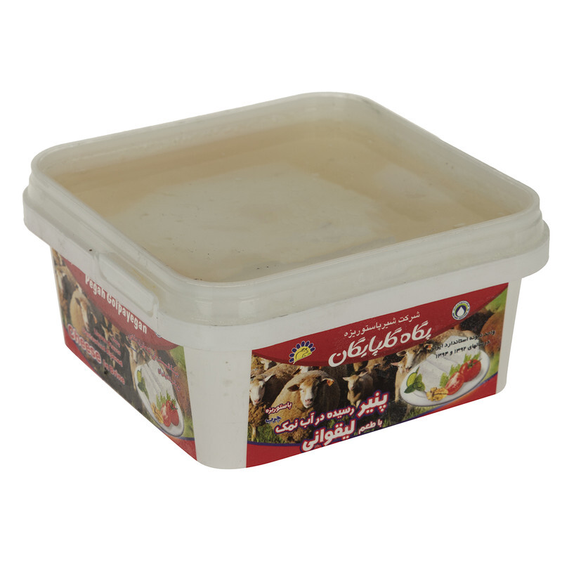 پنیر رسیده در آب نمک با طعم لیقوانی پگاه مقدار 200 گرم