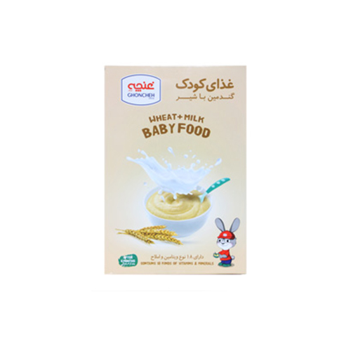غذای کودک گندمین با شیر