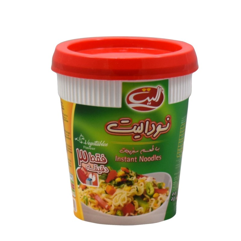 نودالیت سبزیجات لیوانی الیت 65 گرم