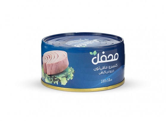 تن ماهی در روغن گیاهی محفل - 180 گرم