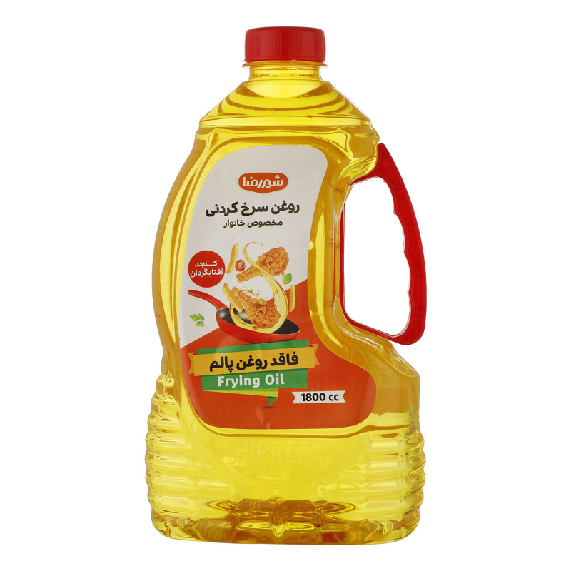 روغن سرخ کردنی کنجدی 1.8 لیتر شیر رضا
