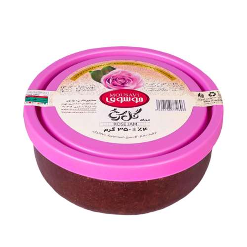 مربا گل سرخ موسوی - 350 گرم