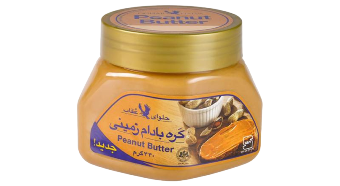 کره بادام زمینی عقاب مقدار 330 گرم