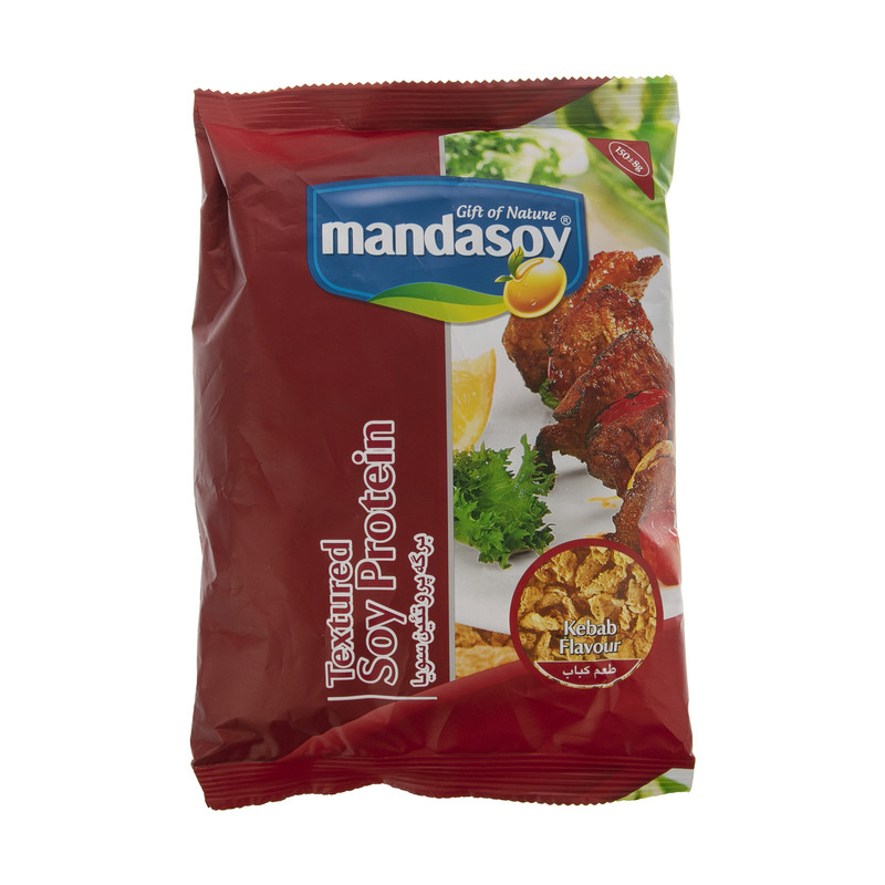 برگه سویا پروتئین با طعم کباب مانداسوی - 150 گرم