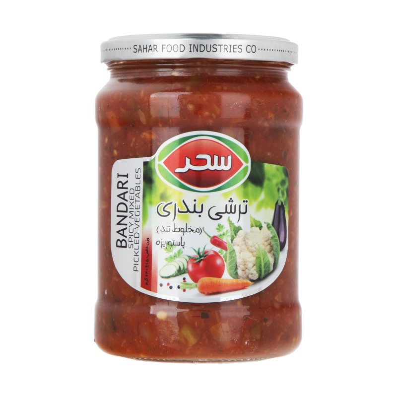 ترشی بندری 640 گرم سحر