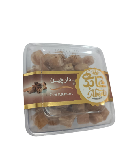 قند حبه با طعم دارچین عابدی - 260 گرم