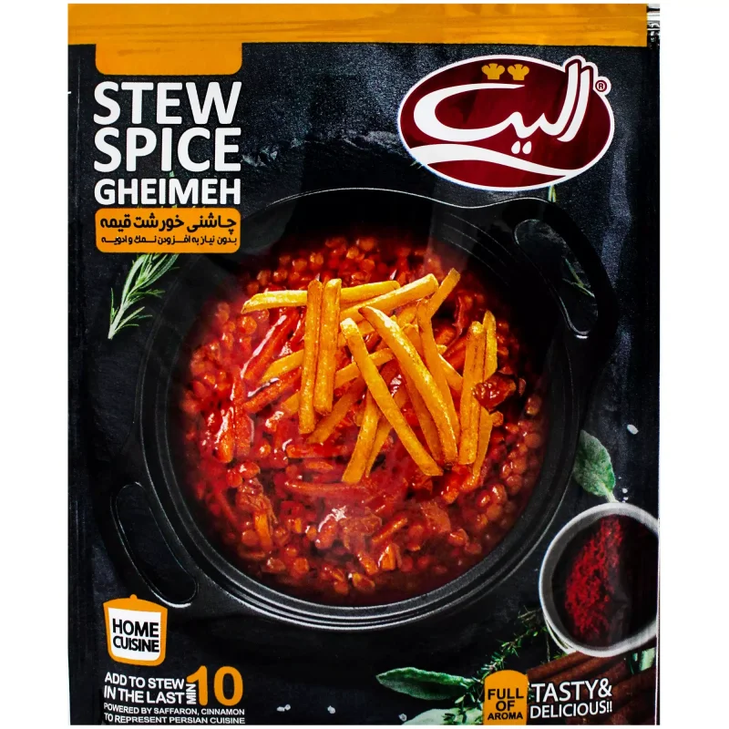 چاشنی خورشت قیمه الیت 40 گرمی