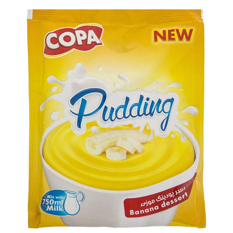 پودر دسر پودینگ موز کوپا مقدار - 125 گرم