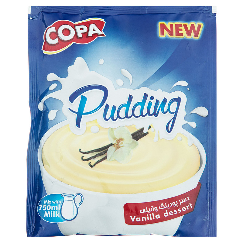 پودر دسر پودینگ وانیل کوپا مقدار - 125 گرم