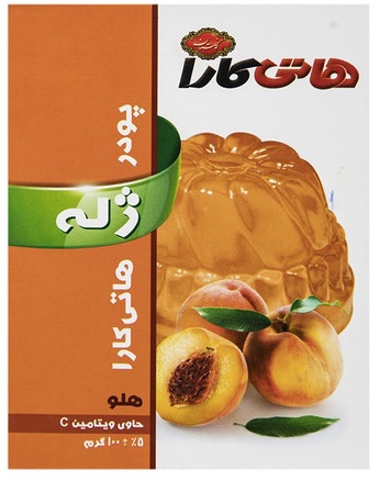 پودر ژله هلو هاتی کارا مقدار - 100 گرم