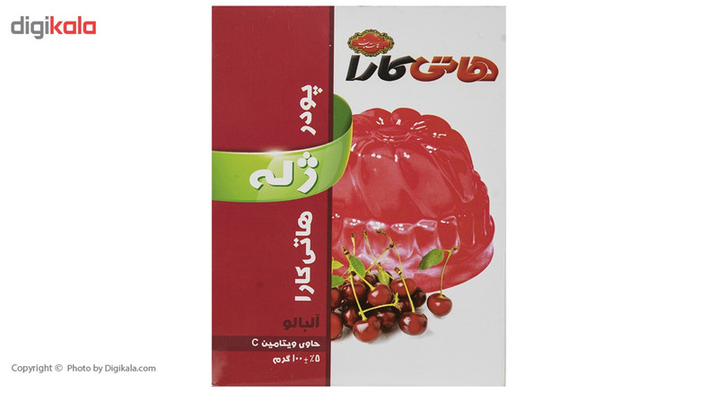 پودر ژله آلبالو هاتی کارا مقدار - 100 گرم