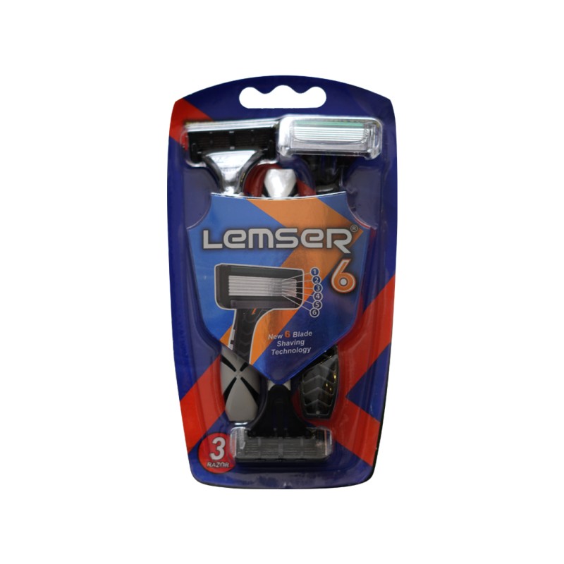 ژلیت چندبار مصرف 6 لبه وکیومی لمسر 3 عددی