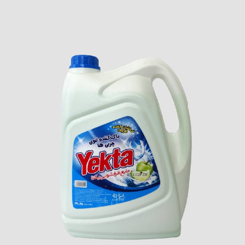 مایع ظرفشویی سیب  4لیتر یکتا