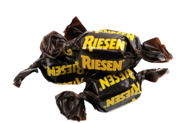 شکلات با مغز کریپسی /شیری /کارامل ریسن دارک (نیسر)