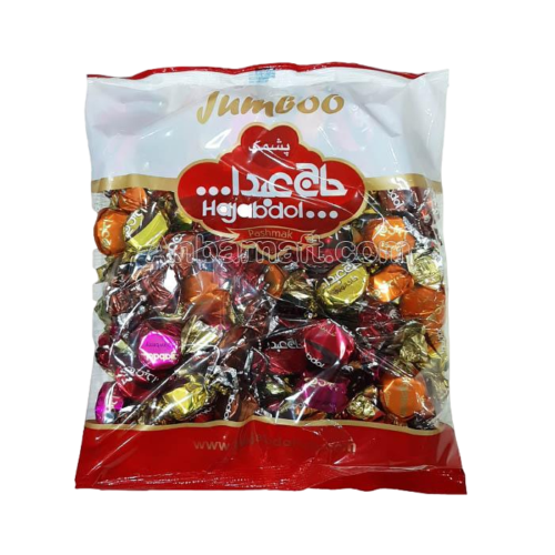 پشمک دوسر پیچ (شیری/شکلاتی) حاج عبدالله فله