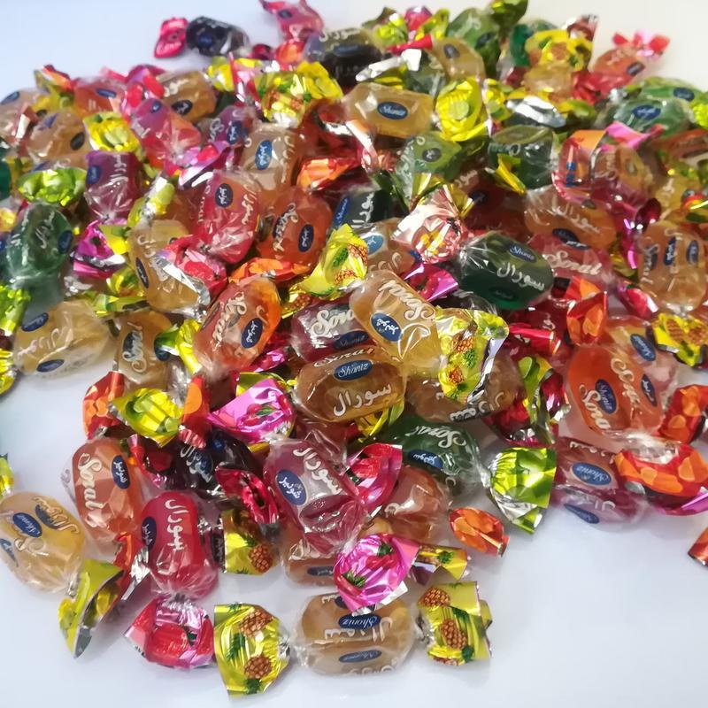 شکلات ژله ای سورال شونیز/میکس / آیدین (1 کیلوگرم)