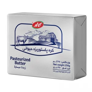 کره پاستوریزه حیوانی 250 گرمی کاله