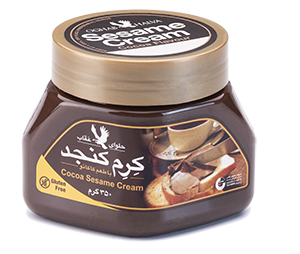 کرم کنجد کاکائو 350 گرم عقاب